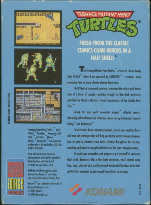 Teenage Mutant Hero Turtles dos
