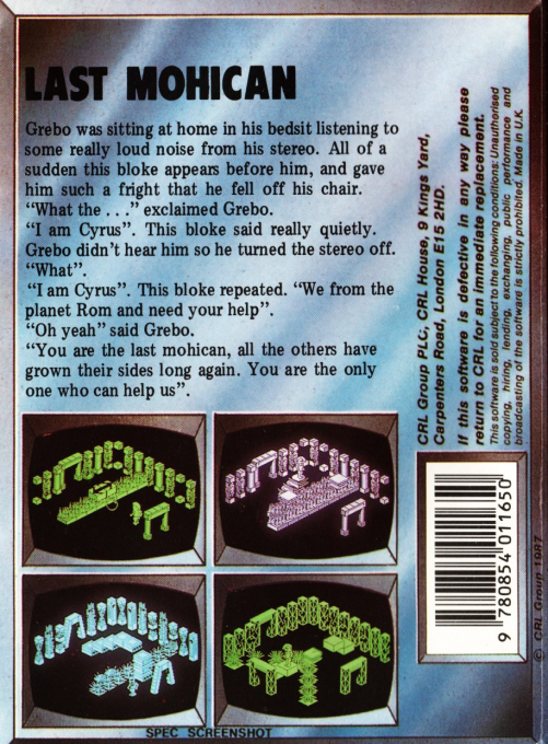 The Last Mohican dos