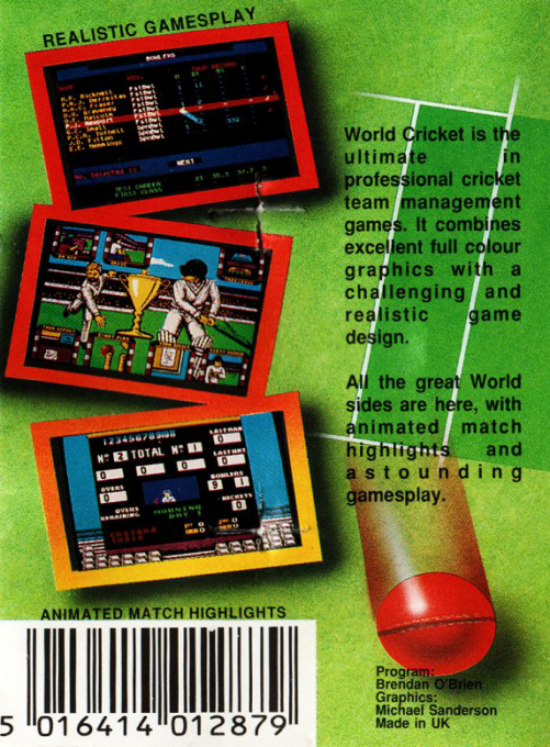 World Cricket dos