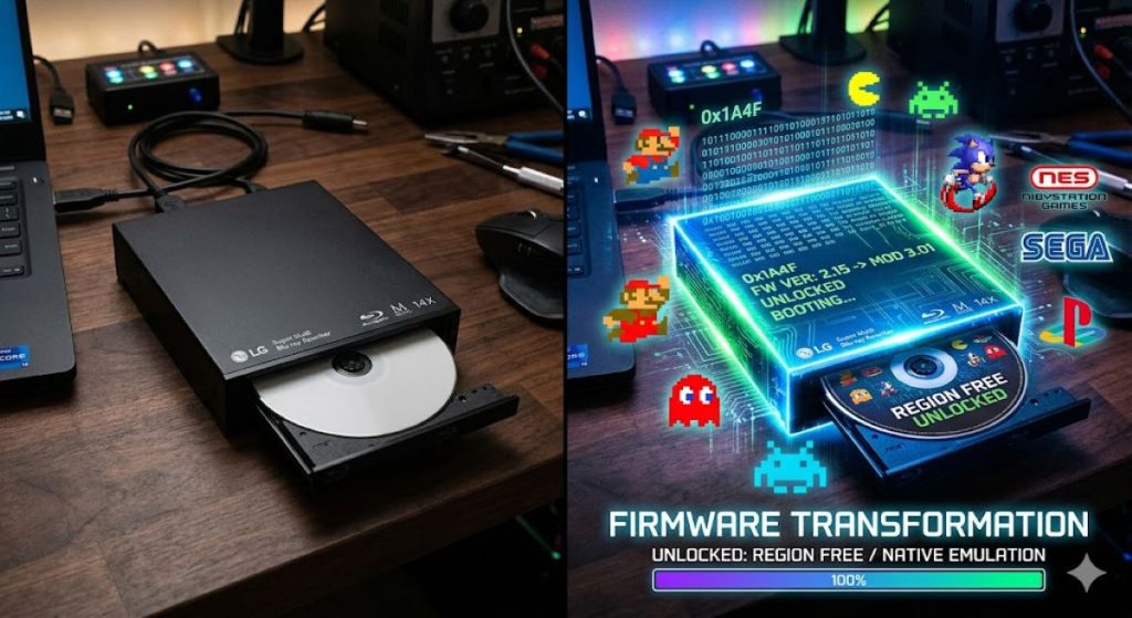OmniDrive : un firmware qui transforme votre lecteur Blu-ray en outil de dump pour GameCube, Wii et Xbox 360