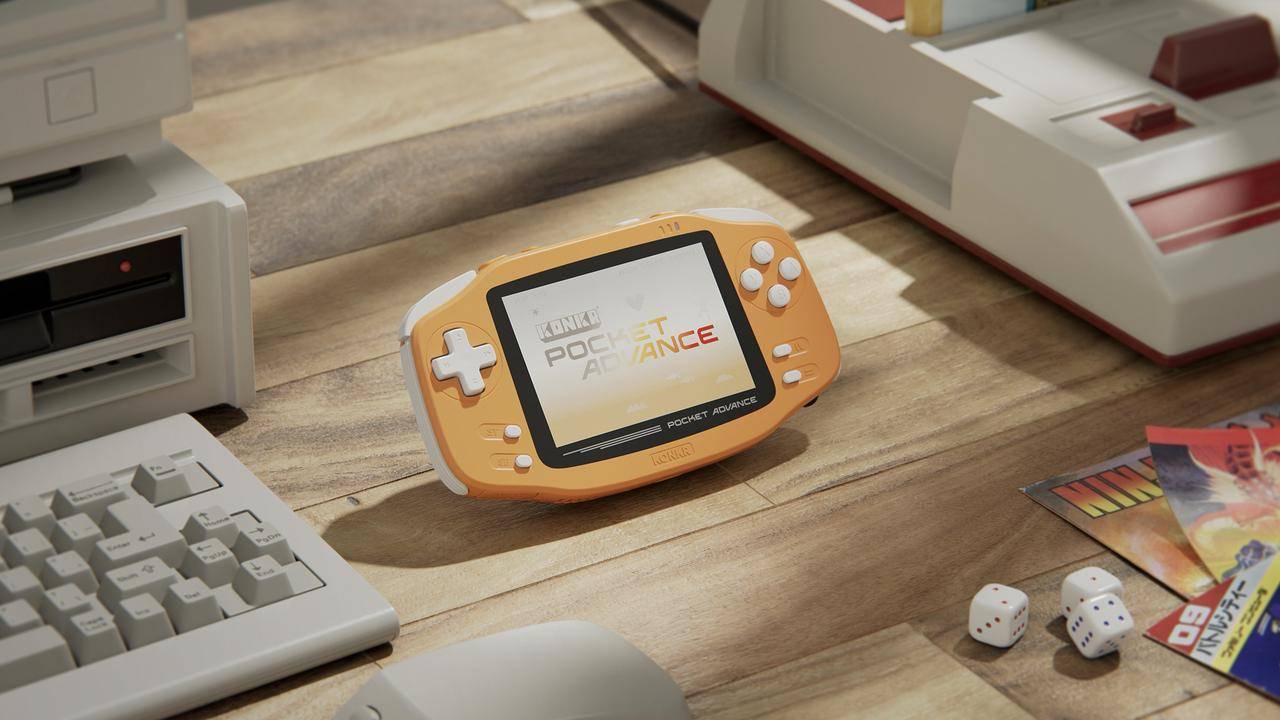 AYANEO dévoile la KONKR Pocket Advance, un clone assumé de la Game Boy Advance sous Android