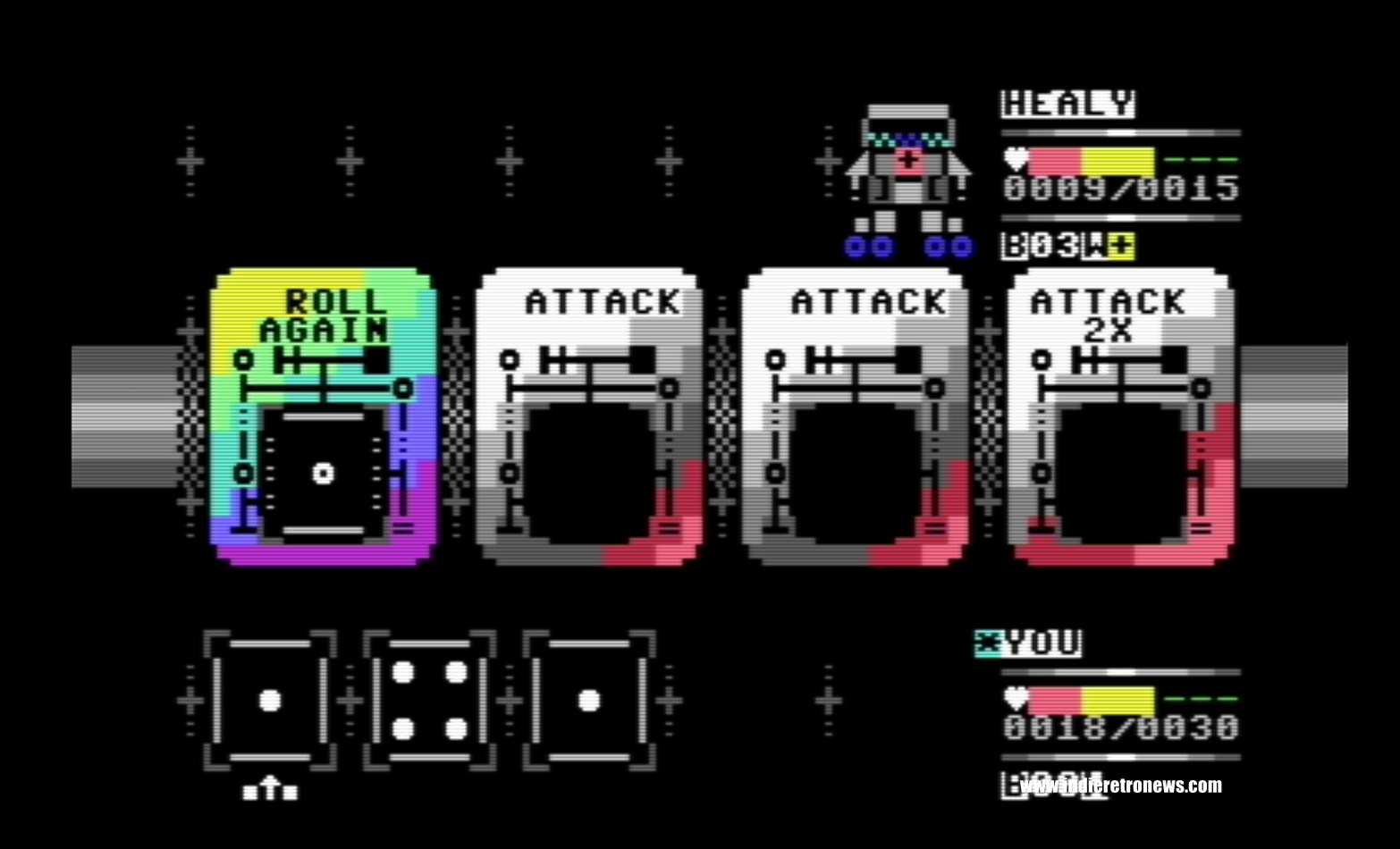 PETSCII Dungeons & Droids : un rogue-like tactique à cartes débarque sur Commodore 64