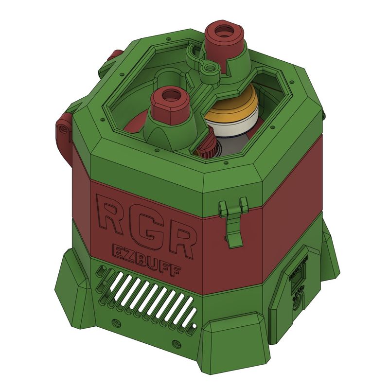 RGR ezBuff : une machine open source pour restaurer les disques, entièrement imprimable en 3D
